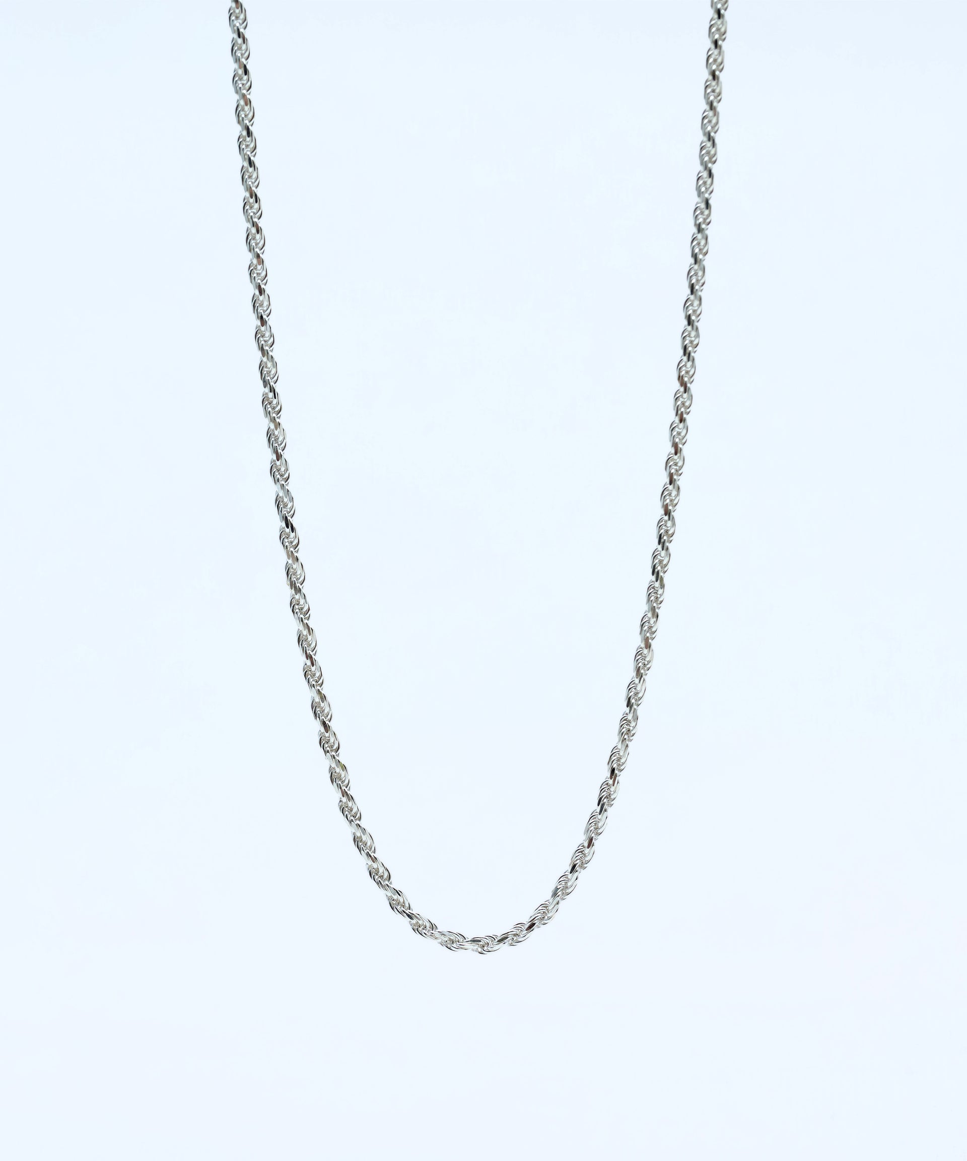 チェーンネックレス シルバー フレンチロープチェーン sv925 – AQUA SILVER