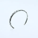 バングル ロバストアラベスクモチーフ sv925 ブラックフィニッシュ