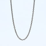 シルバー ロングチェーンネックレス sv925