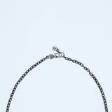 シルバー ロングチェーンネックレス sv925