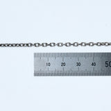 シルバー ロングチェーンネックレス sv925