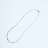 シルバー チェーンネックレス グラデーションネックレス sv925