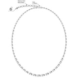 シルバー チェーンネックレス グラデーションネックレス sv925