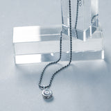 ネックレス アラベスクモチーフ シェル ダイヤモンド シルバー