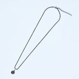 ネックレス アラベスクモチーフ シェル ダイヤモンド シルバー