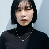 チェーンネックレス ロバストアラベスクモチーフ sv925 ホワイトシルバー