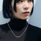 チェーンネックレス ロバストアラベスクモチーフ sv925 ホワイトシルバー