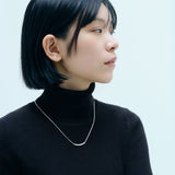 チェーンネックレス ロバストアラベスクモチーフ sv925 ホワイトシルバー