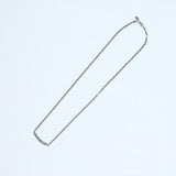 チェーンネックレス ロバストアラベスクモチーフ sv925 ブラックフィニッシュ