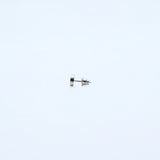 トレーサリーピアス sv925 ホワイトシルバー