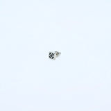 トレーサリーピアス シルバー ブラックフィニッシュ sv925