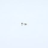 トレーサリーピアス シルバー ブラックフィニッシュ sv925