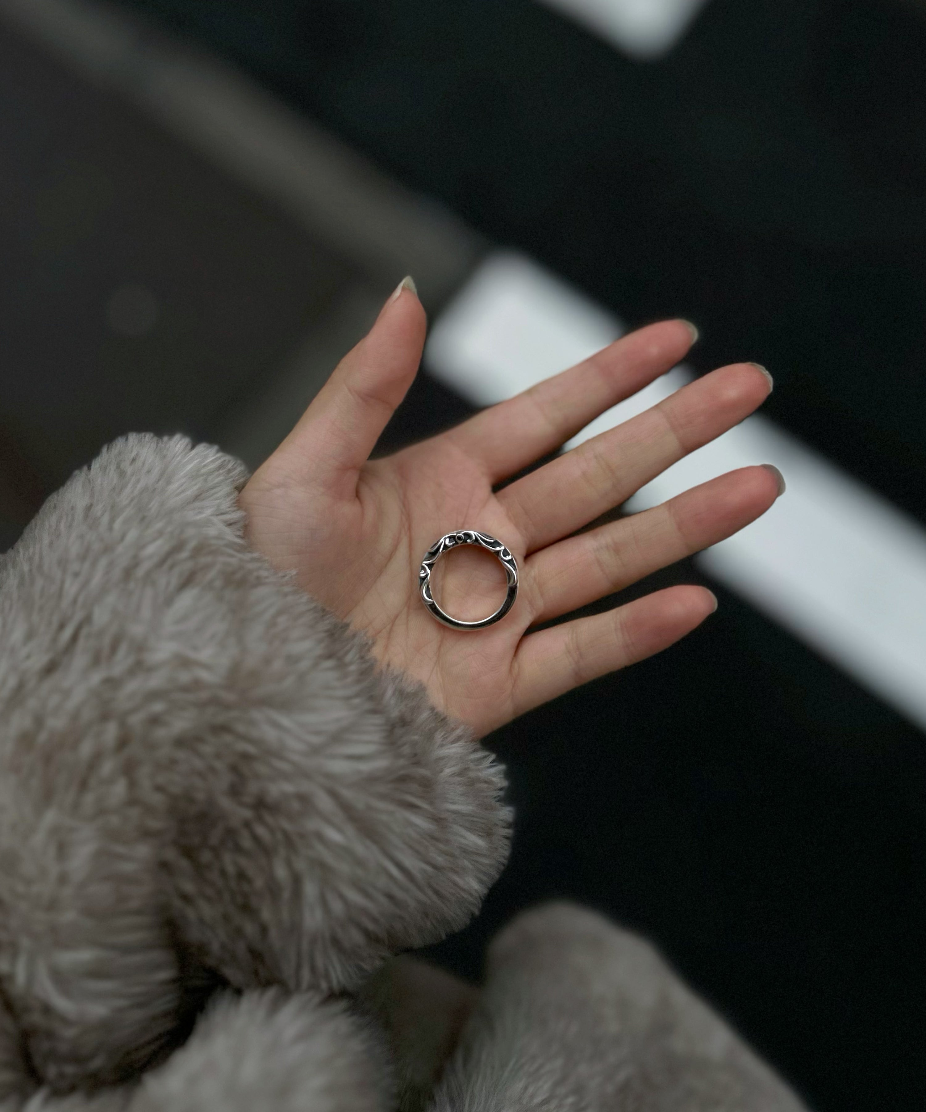 アウトレット品 30％OFF】シルバーリング アラベスク sv925 – AQUA SILVER