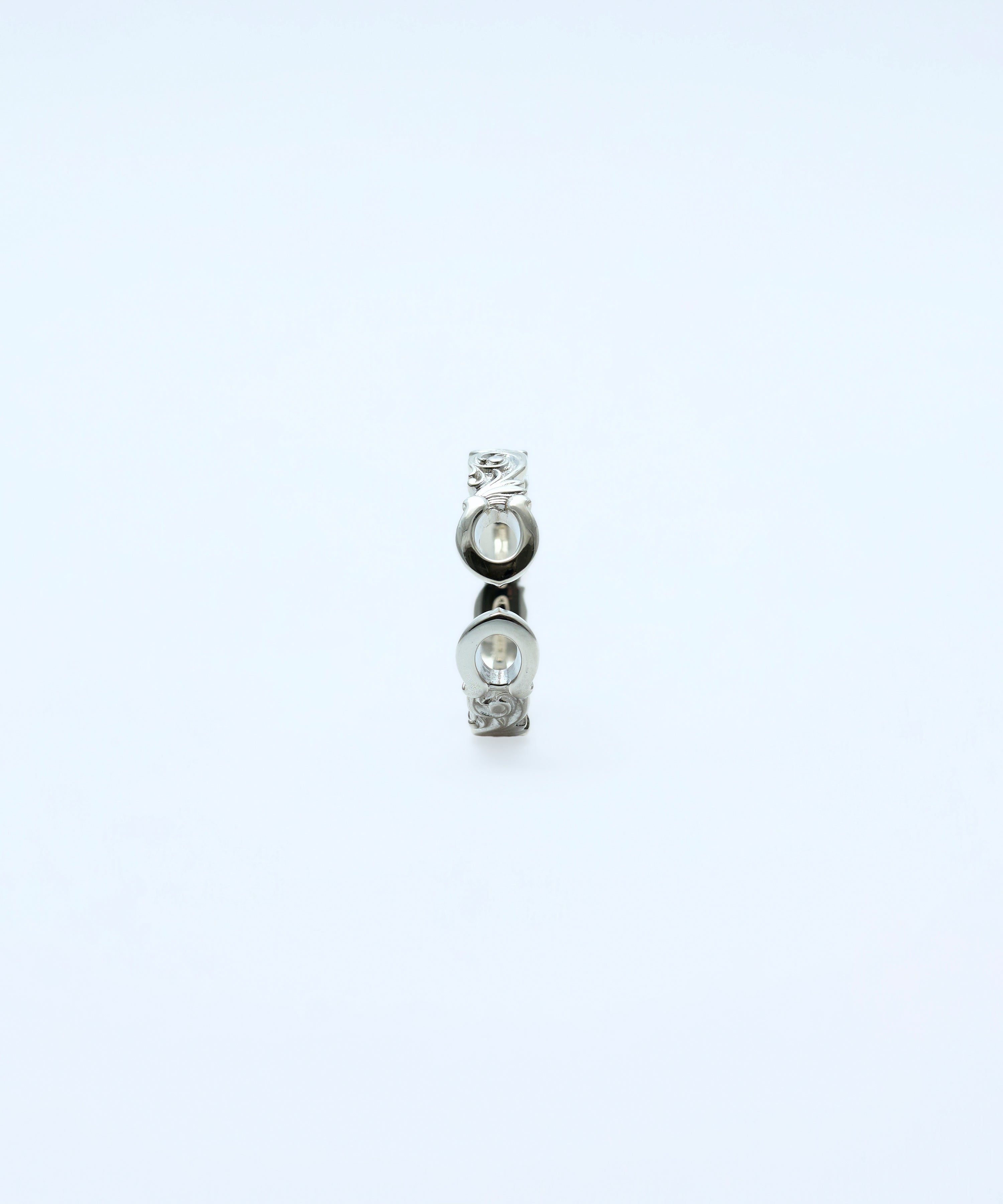 フリーリング アラベスク ホースシュー シルバー sv925 – AQUA SILVER