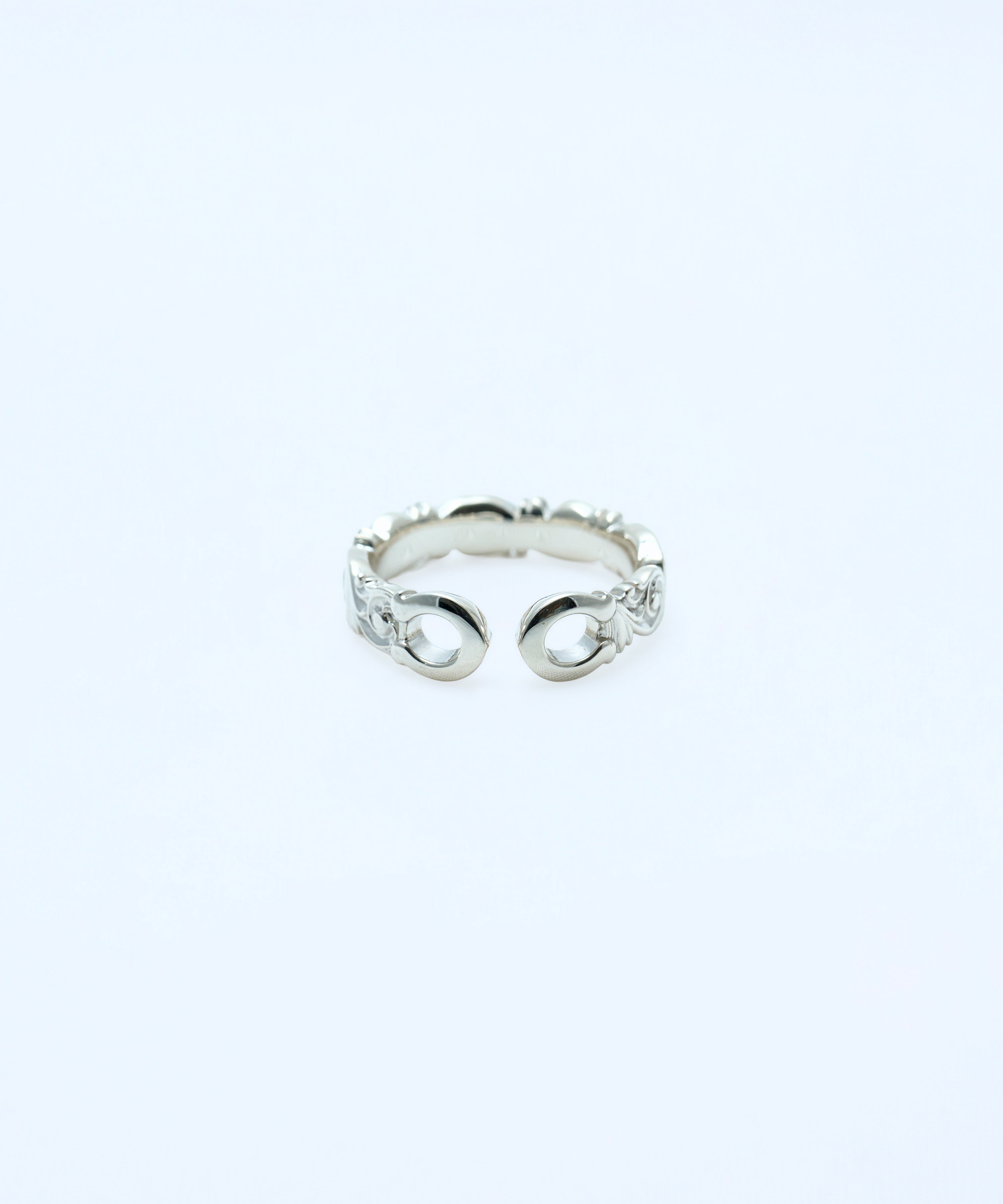 フリーリング アラベスク ホースシュー シルバー sv925 – AQUA SILVER