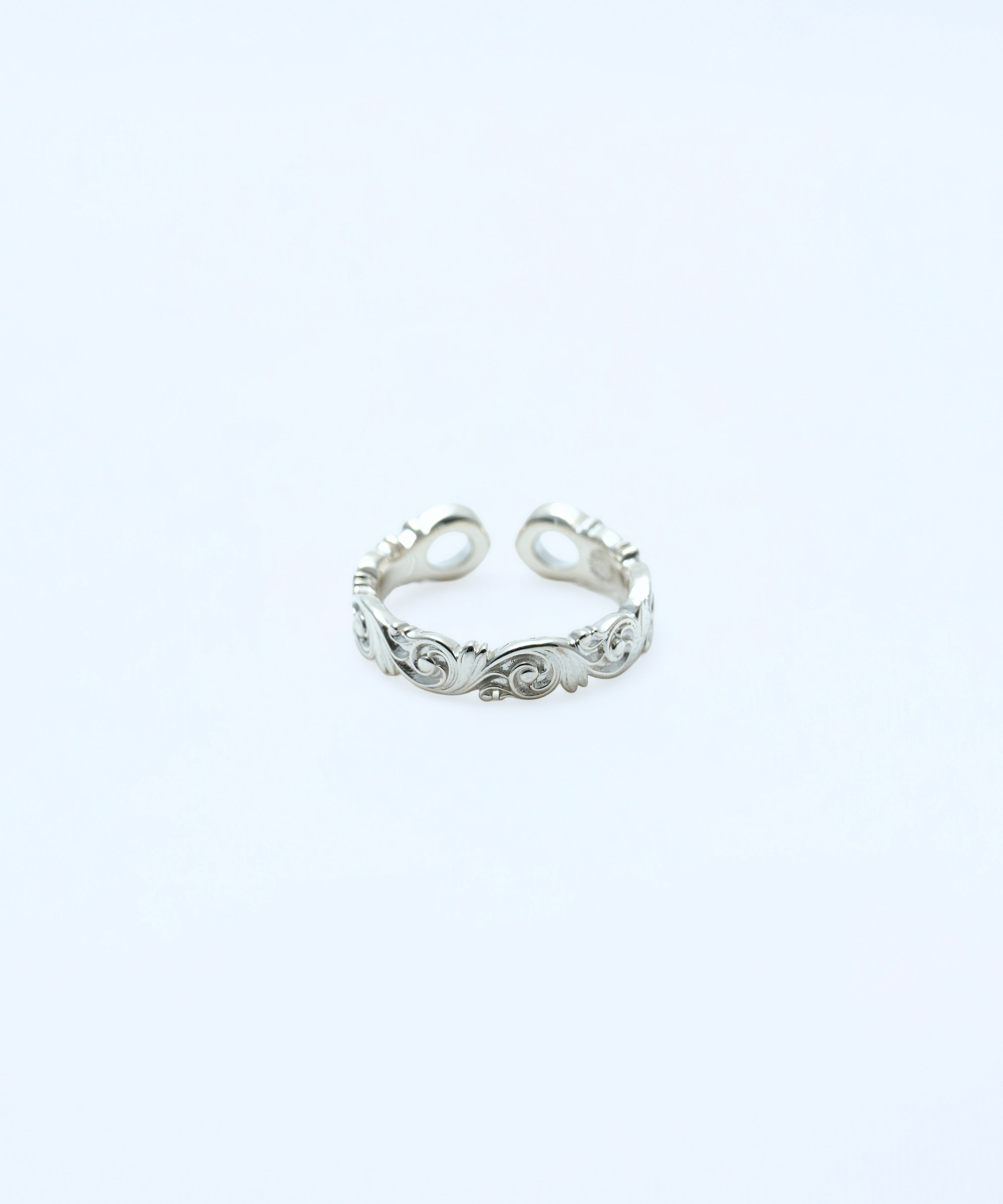 フリーリング アラベスク ホースシュー シルバー sv925 – AQUA SILVER